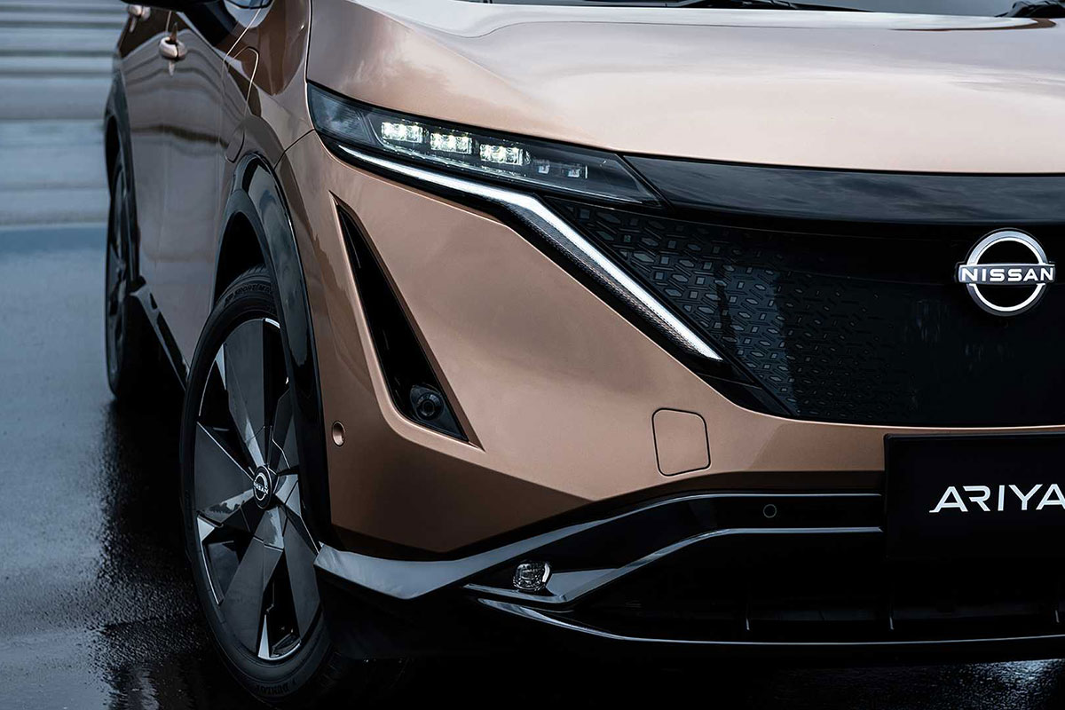 Ảnh Đèn pha xe Nissan Ariya 2021