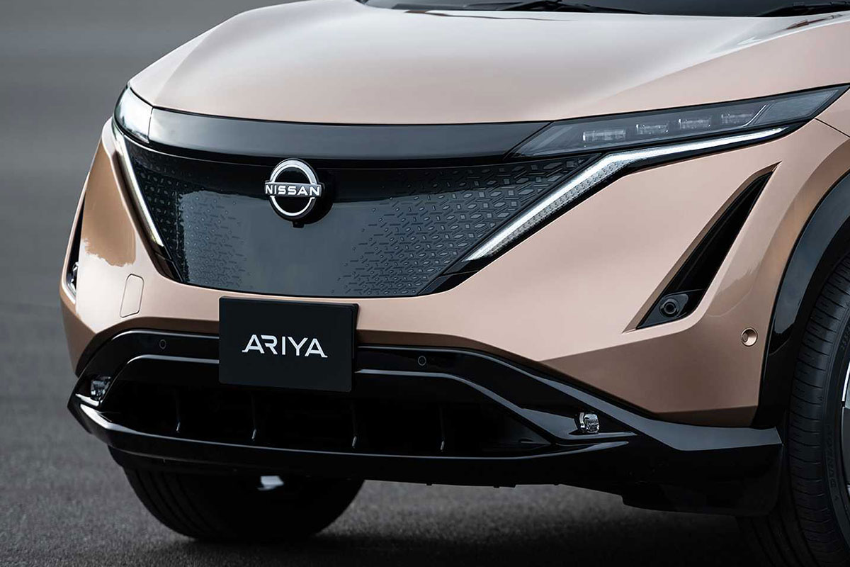 Ảnh Lưới tản nhiệt xe Nissan Ariya 2021