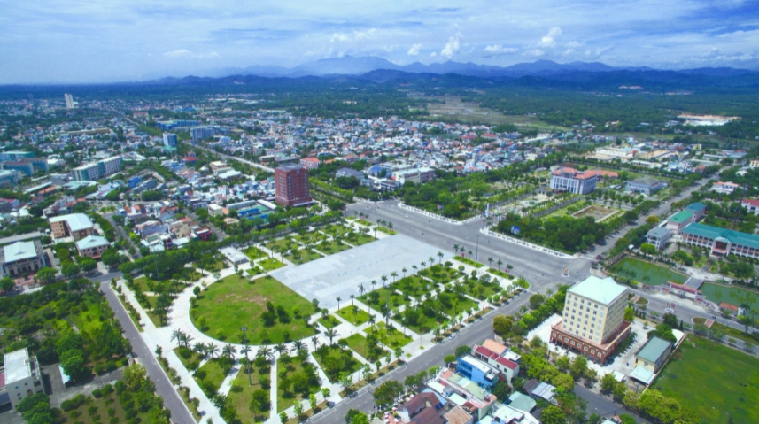 một g&oacute;c th&agrave;nh phố v&agrave; con đường nh&igrave;n từ tr&ecirc;n cao