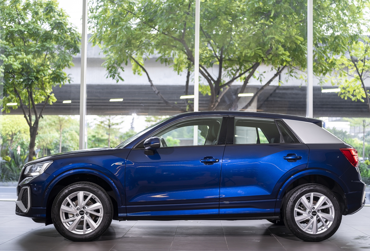Audi Q2 2021 sẽ c&oacute; 5 m&agrave;u ngoại thất.