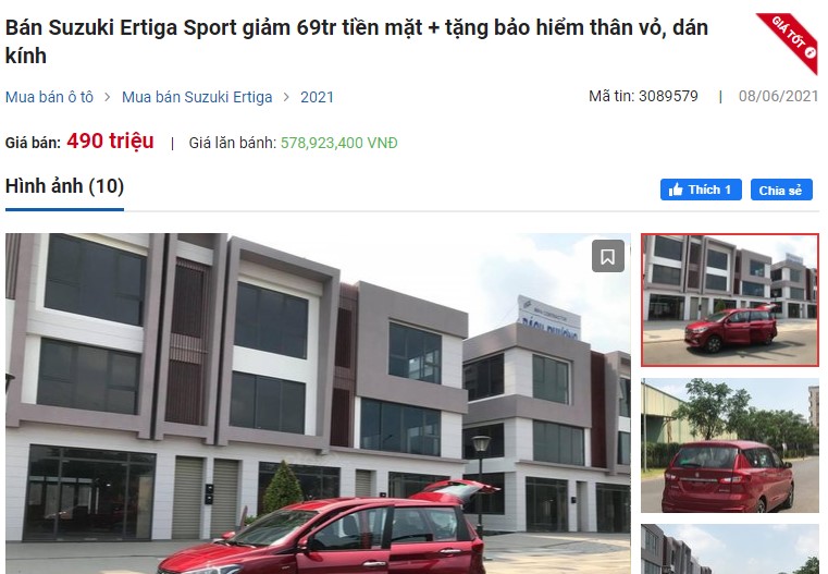 đại lý tại Yên Nghĩa, Hà Đông áp dụng mức giảm 69 triệu đồng tiền mặt 1