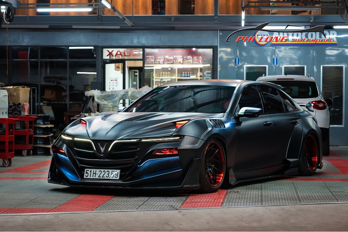 M&atilde;n nh&atilde;n với VinFast Lux A2.0 độ độc nhất Việt Nam g&acirc;y sốt a1