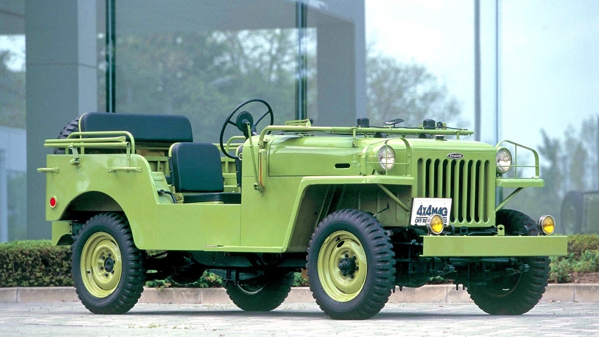 Chiếc Toyota Jeep BJ (Thế hệ đầu tiên của Land Cruiser).