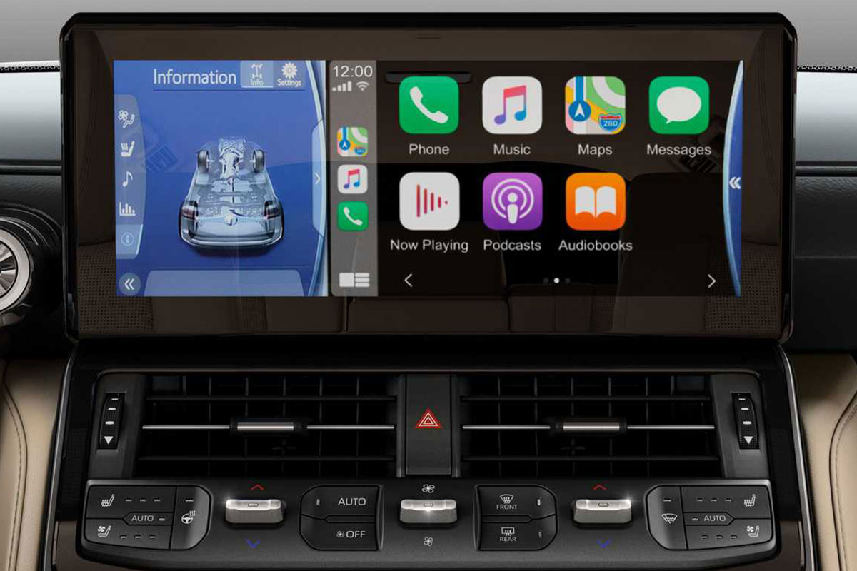 Ảnh Màn hình xe Toyota Land Cruiser 2022