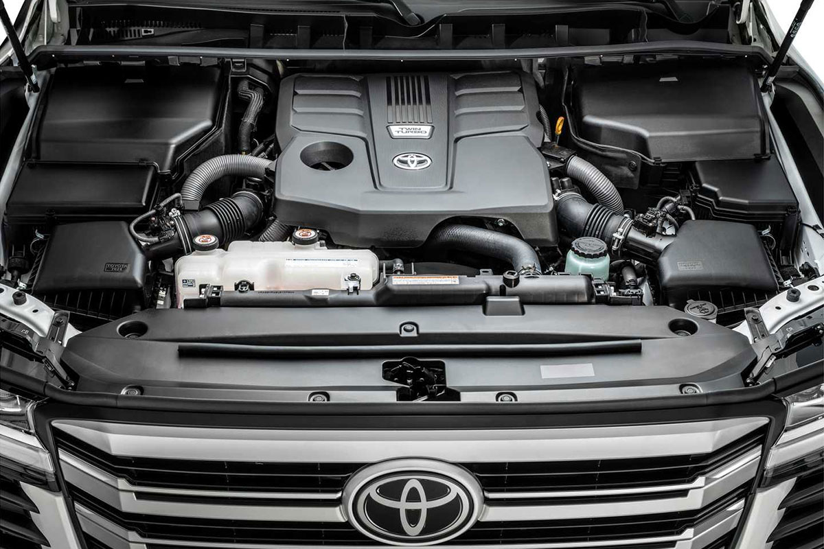 Ảnh Động cơ xe Toyota Land Cruiser 2022