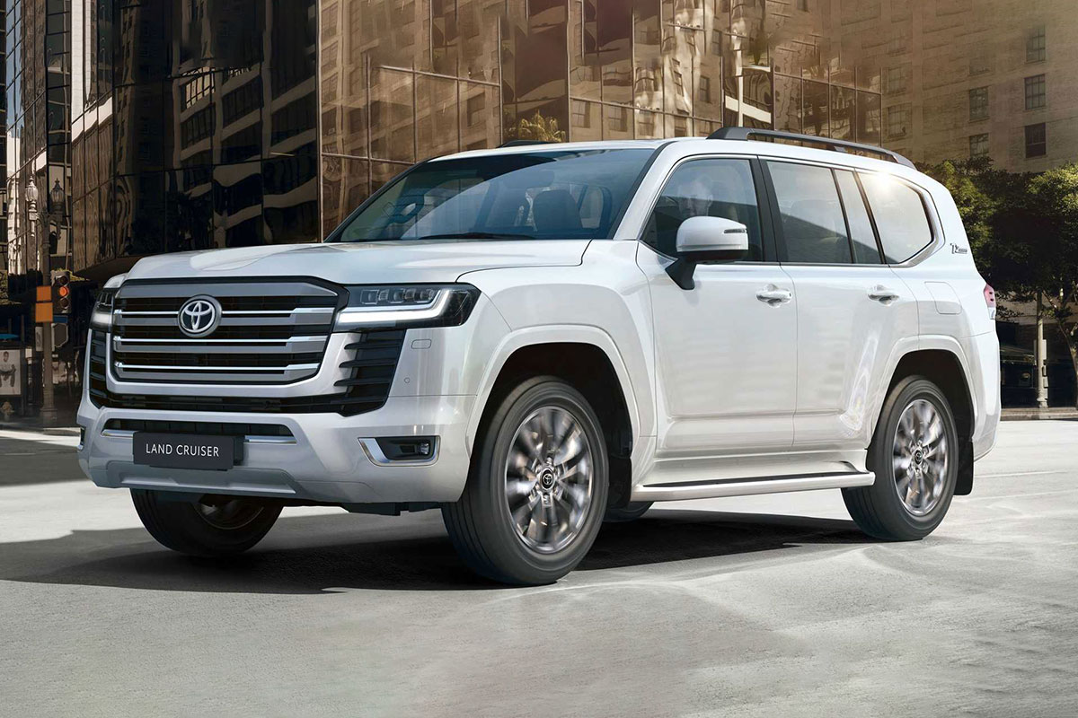 Ảnh Đầu xe xe Toyota Land Cruiser 2022