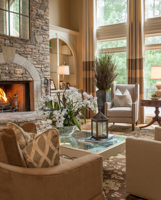 ph&ograve;ng kh&aacute;ch m&agrave;u n&acirc;u nhạt