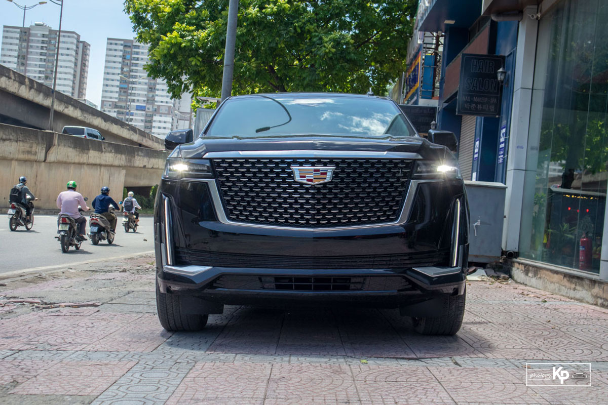 Soi Cadillac Escalade 2021 đầu ti&ecirc;n về Việt Nam Đầy cơ bắp, nhưng vẫn sang trọng a1s