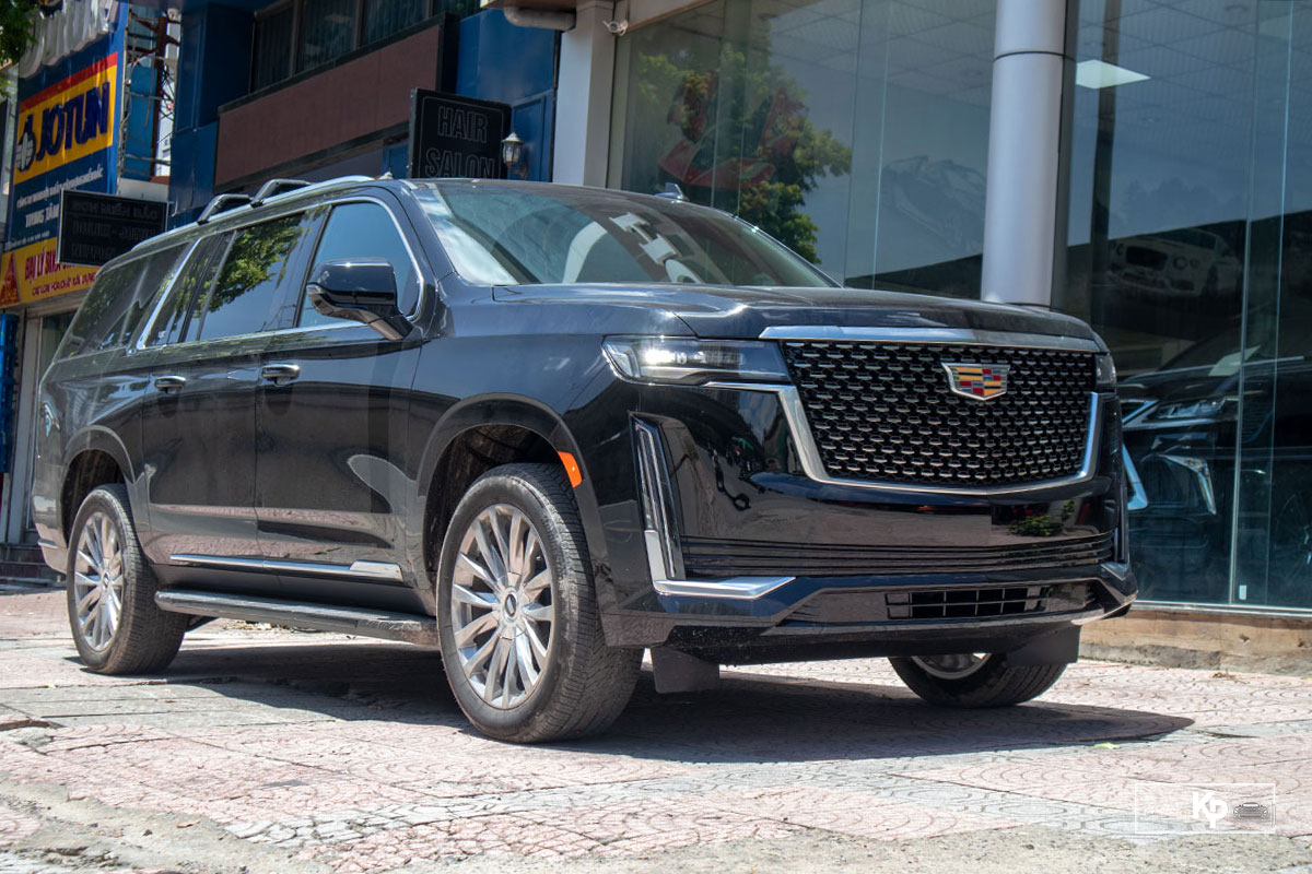 Soi Cadillac Escalade 2021 đầu ti&ecirc;n về Việt Nam Đầy cơ bắp, nhưng vẫn sang trọng a1