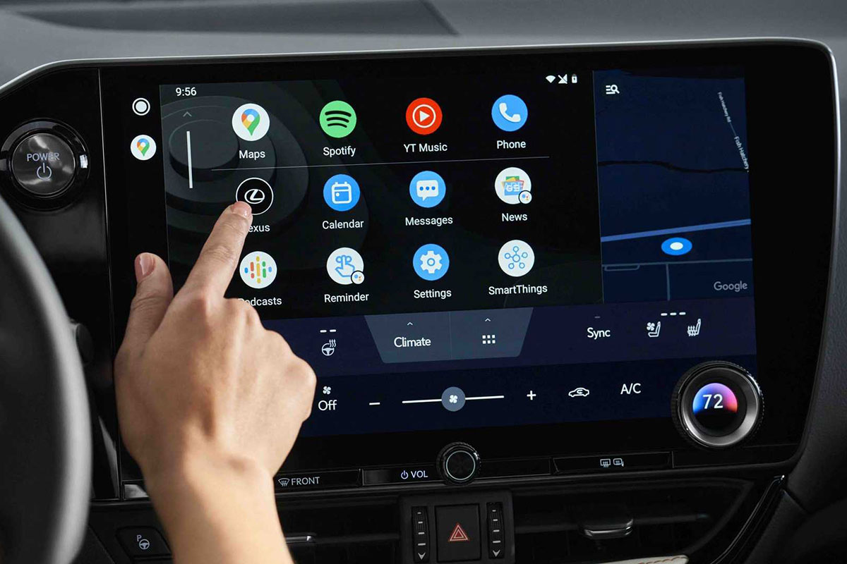 Ảnh Màn hình xe Lexus NX 2022