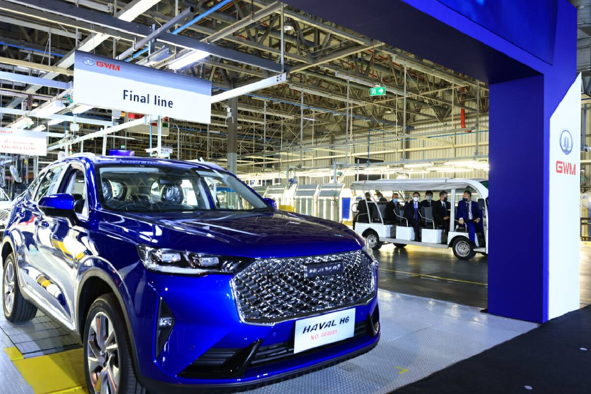 SUV Trung Quốc Haval sản xuất tại Th&aacute;i Lan, đ&aacute;nh v&agrave;o thị trường Đ&ocirc;ng Nam &Aacute;.