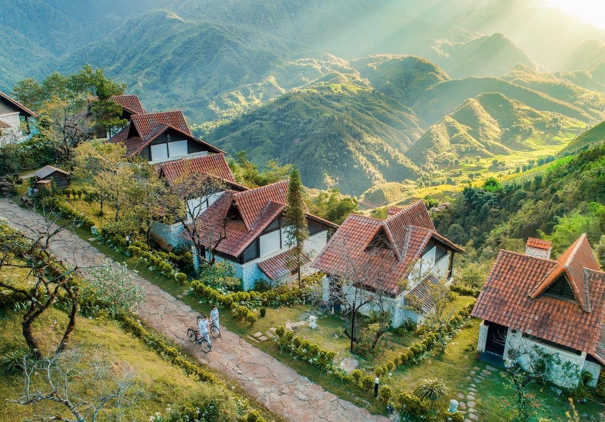 resort trên vùng núi cao