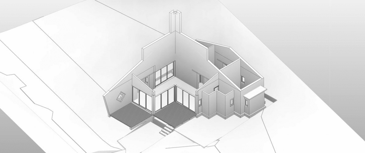 Phối cảnh kiến trúc ngôi nhà 