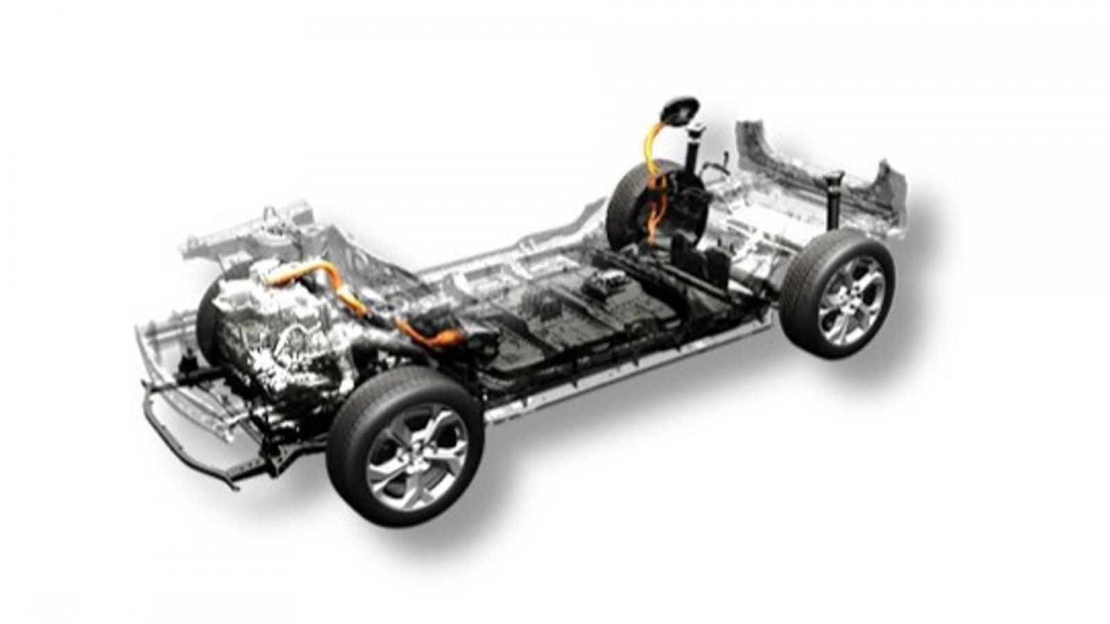 Kết cấu các mẫu xe điện Mazda trang bị hệ thống động cơ phụ mở rộng phạm vi hoạt động.