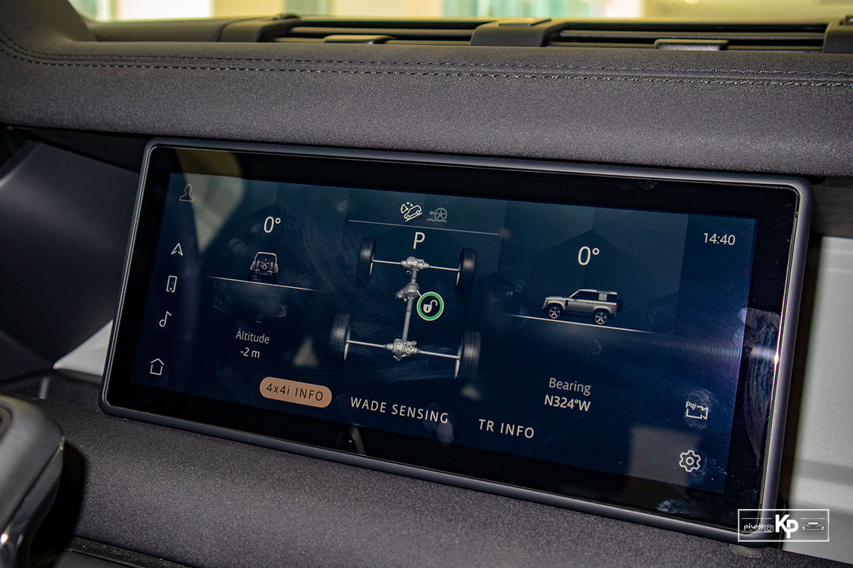 Ảnh M&agrave;n h&igrave;nh xe Land Rover Defender 90 2021