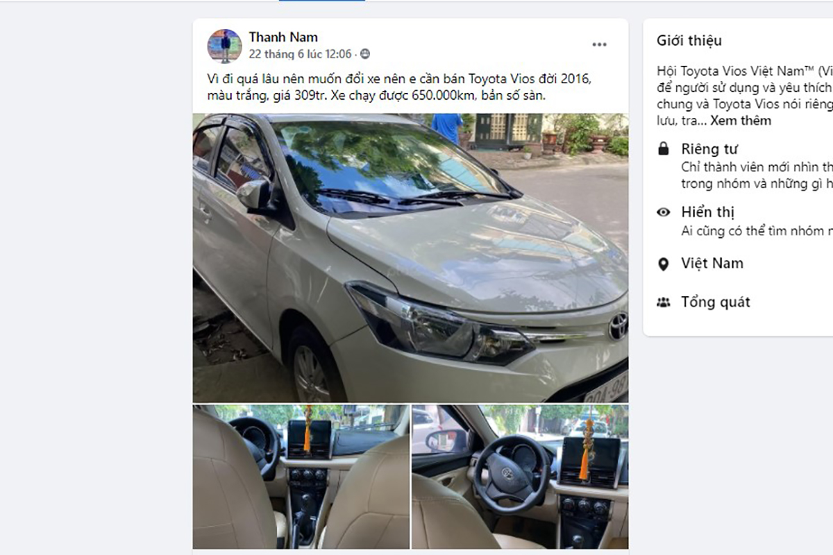 Chiếc xe Vios bản Limo c&oacute; số ODO bằng một người đi trung b&igrave;nh 32 năm.