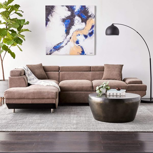 Sofa m&agrave;u vỏ đỗ đang rất được ưa chuộng bởi vẻ nhẹ nh&agrave;ng, ấm &aacute;p v&agrave; th&acirc;n thiện m&agrave; n&oacute; mang lại cho kh&ocirc;ng gian ph&ograve;ng kh&aacute;ch.