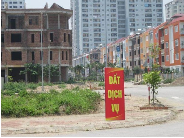 h&igrave;nh ảnh đất dịch vụ H&agrave; Nội