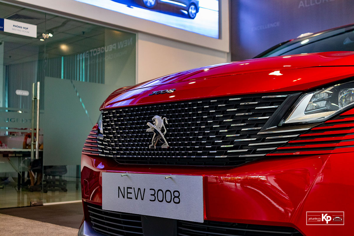 Ảnh Lưới tản nhiệt xe Peugeot 3008 2021