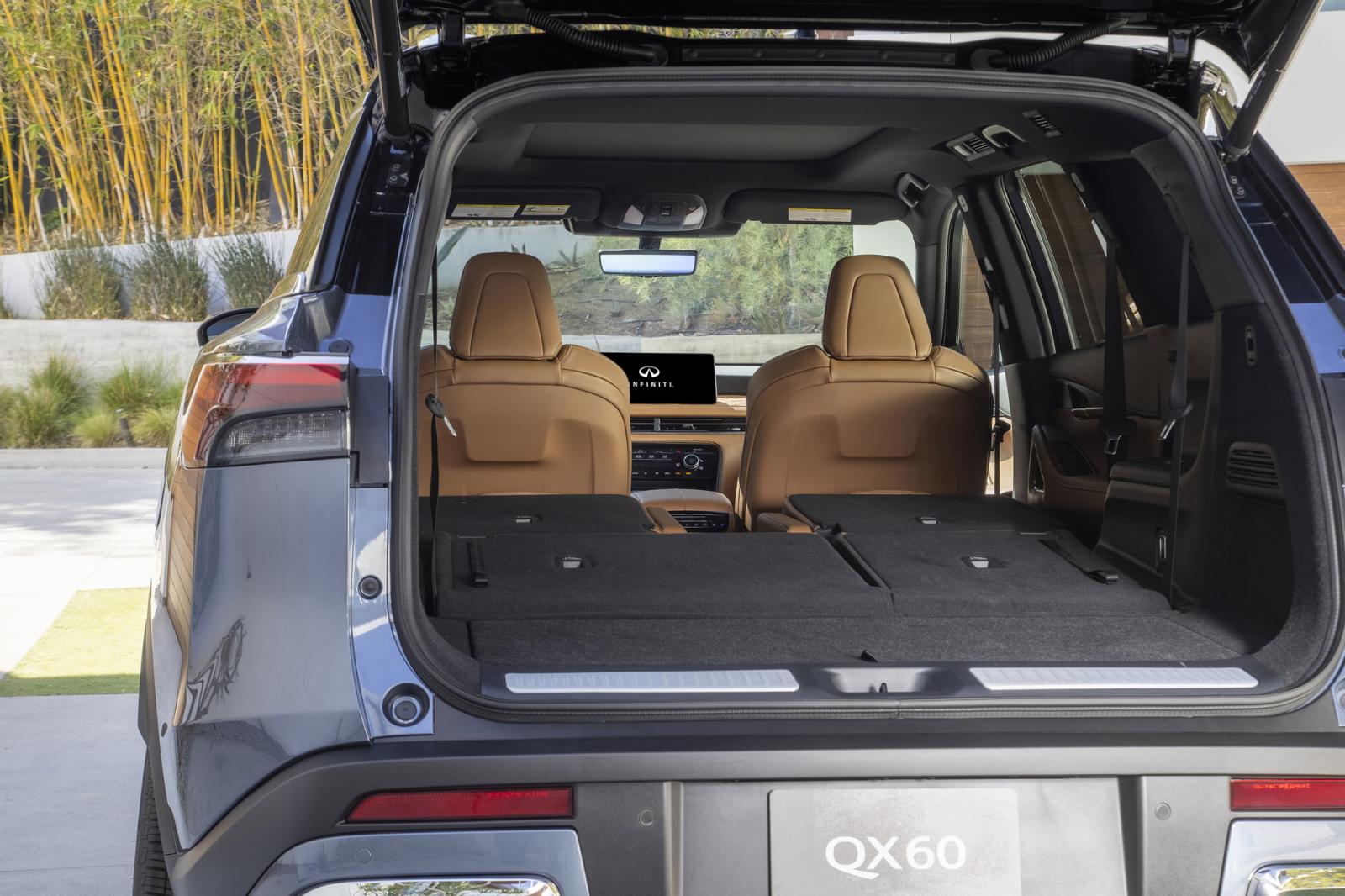 Infiniti QX60 2022 rộng r&atilde;i v&agrave; đa dụng hơn nữa.
