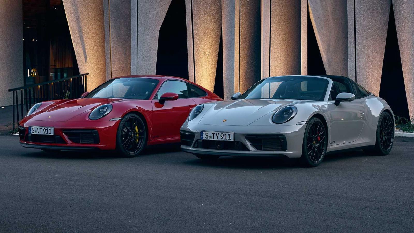 Porsche 911 đa dạng biến thể.