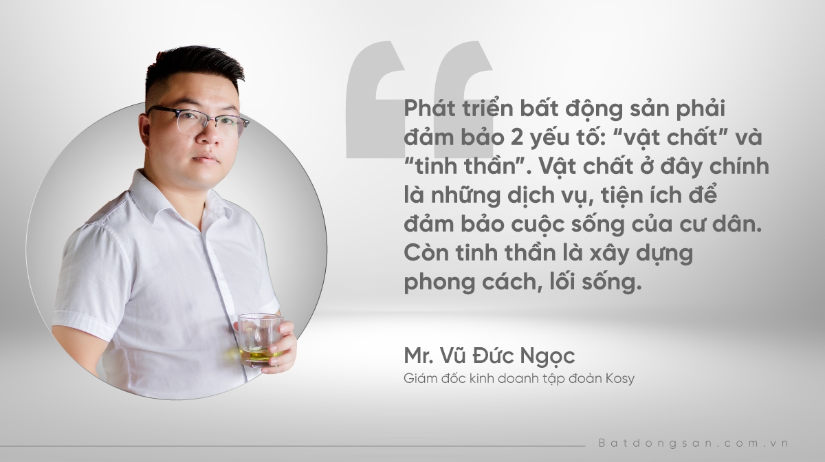 h&igrave;nh ảnh &ocirc;ng Vũ Đức Ngọc, Gi&aacute;m đốc kinh doanh tập đo&agrave;n Kosy