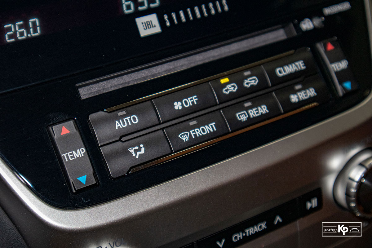 Ảnh Điều h&ograve;a xe Toyota Land Cruiser 2021