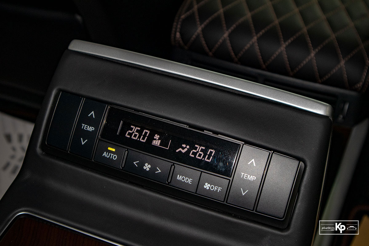 Ảnh Điều h&ograve;a sau xe Toyota Land Cruiser 2021