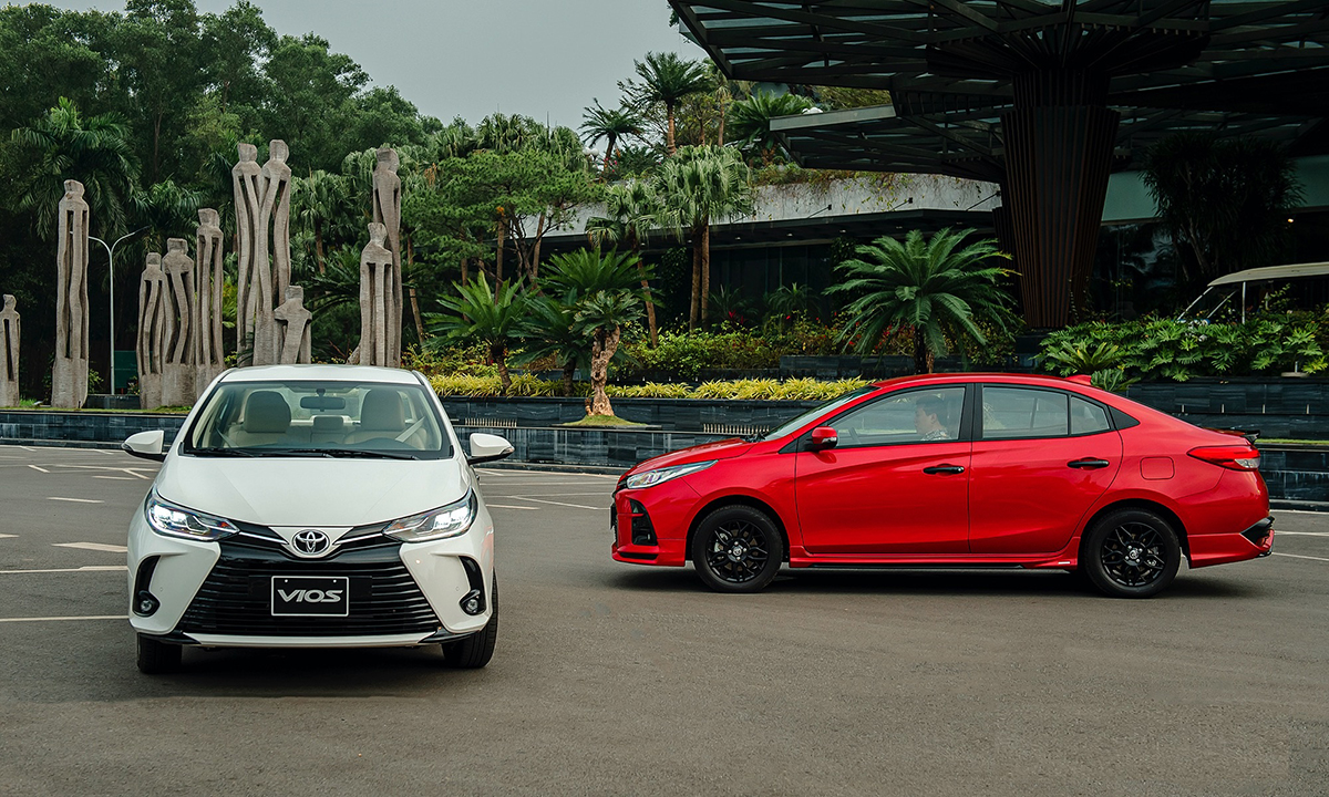 Xe Toyota Vios 5 chỗ c&oacute; mức gi&aacute; tương đối cao.