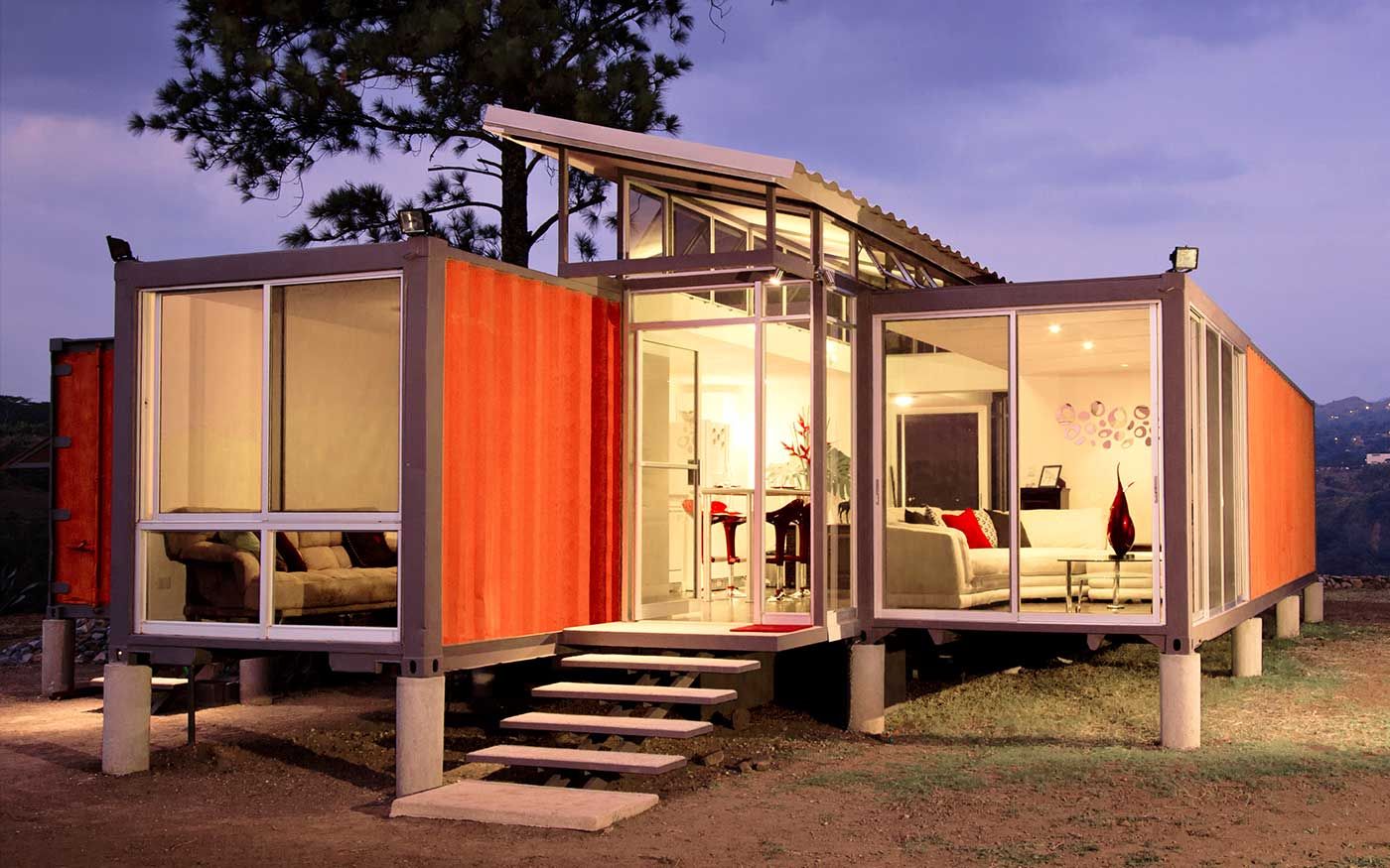 nh&agrave; container đẹp cho 3 - 4 người