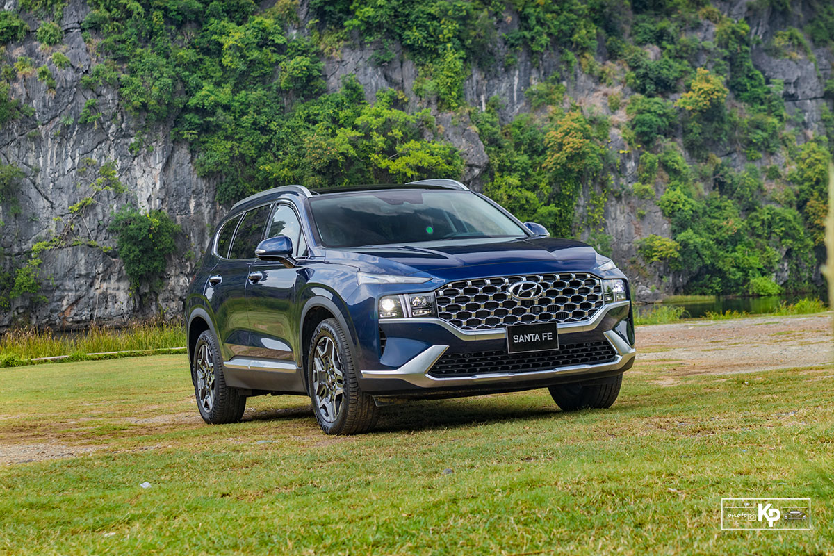 Ảnh Đầu xe Hyundai Santa Fe 2021