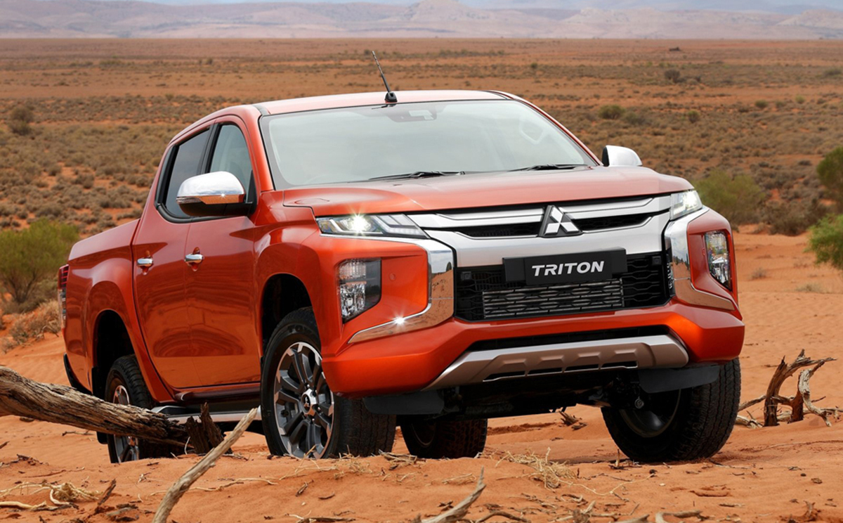 Dòng xe bán tải 5 chỗ Mitsubishi Triton.