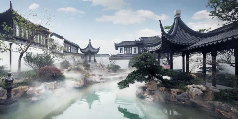 Bất động sản đắt gi&aacute; nhất Trung Quốc c&oacute; 36 ph&ograve;ng ngủ v&agrave; 36 ph&ograve;ng tắm. C&ocirc;ng tr&igrave;nh tọa lạc tr&ecirc;n h&ograve;n đảo tư nh&acirc;n tựa "chốn bồng lai ti&ecirc;n cảnh"