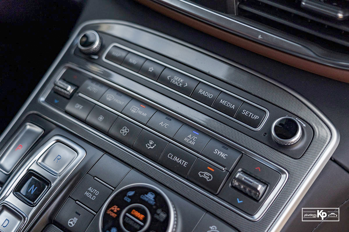 Ảnh Điều hòa xe Hyundai Santa Fe 2021