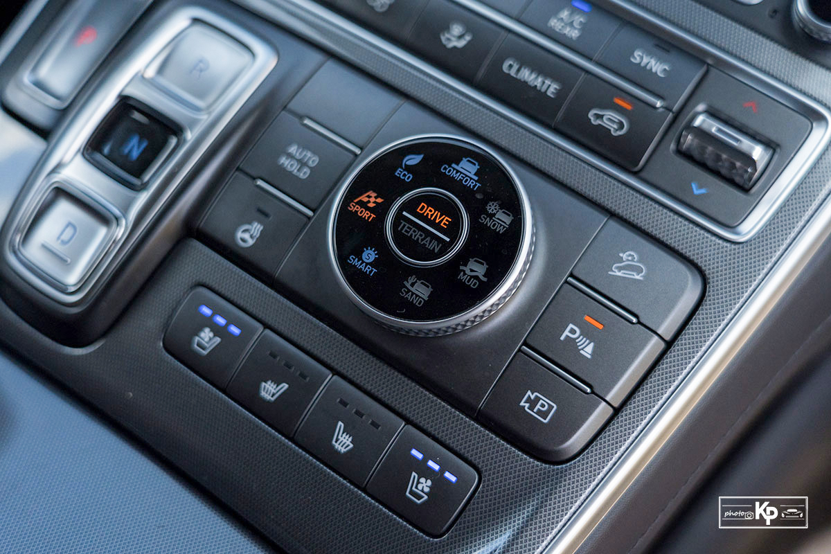 Ảnh Chế độ lái xe Hyundai Santa Fe 2021