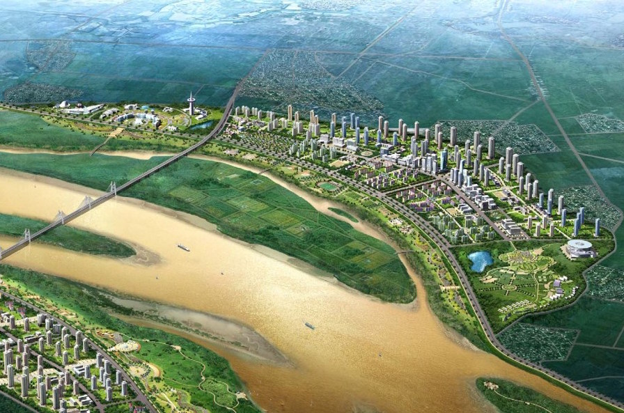 Quy hoạch bờ s&ocirc;ng Hồng