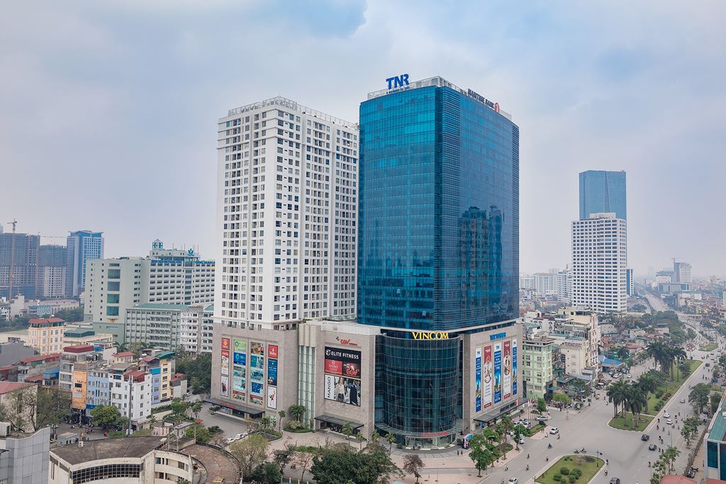 hình ảnh văn phòng hạng A Hà Nội