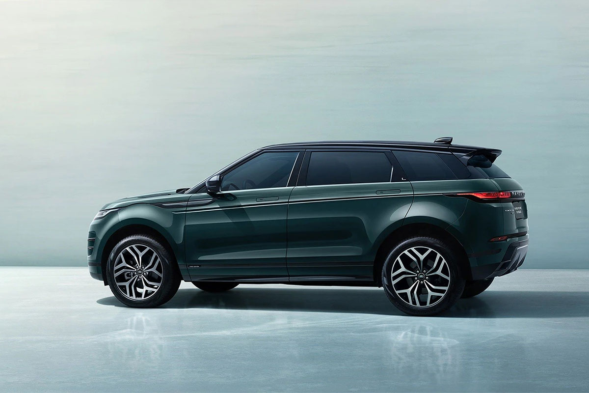 Range Rover Evoque L có chiều dài tổng thể lớn hơn 160 mm.