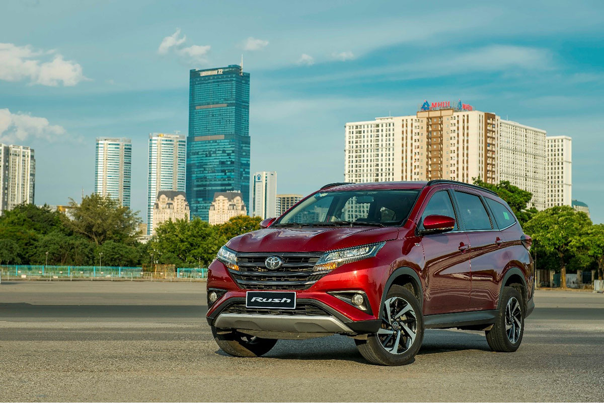 Chương trình khuyến mại dành cho Toyota Rush trong tháng 7.