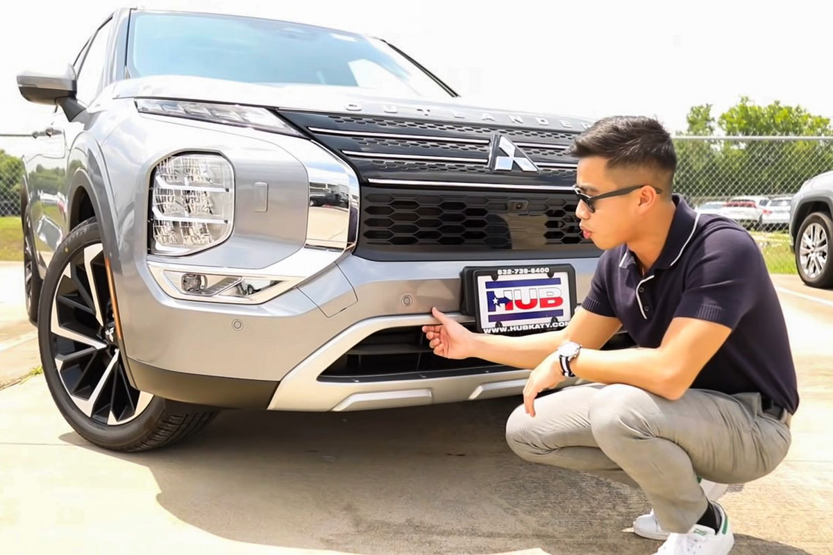 Trên tay Mitsubishi Outlander 2022, Reviewer Việt đầu tiên trải nghiệm trước ngày về nước a2