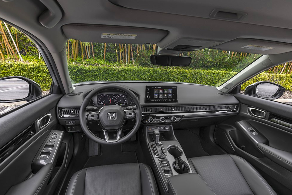 Nội thất của Honda Civic 2022 cũng đ&atilde; thay đổi đ&aacute;ng kể.