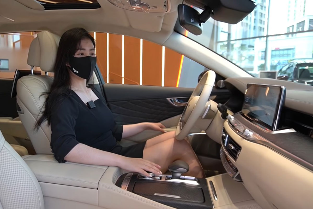 Trải nghiệm thực tế Kia K9 2021: Đầy sang chảnh, ngập tiện nghi đấu Mercedes-Benz S-Class a13