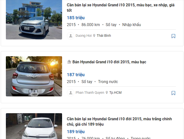 Những lý do khiến Hyundai Grand i10 2015 giá từ 180 triệu được