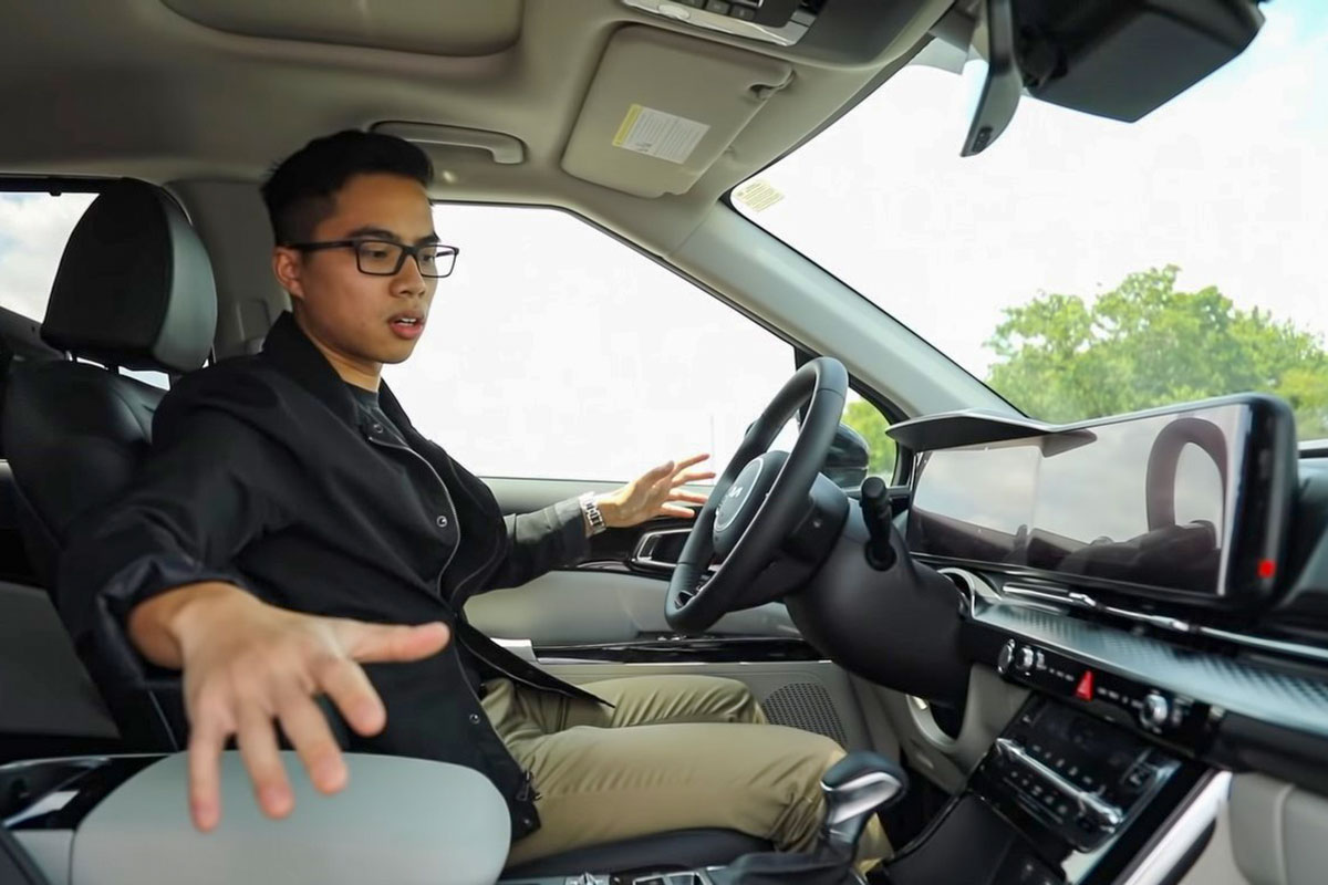 Người Việt đầu ti&ecirc;n "b&oacute;c tem" Kia Sedona 2021: Thay đổi to&agrave;n diện, gi&aacute; dự kiến cao khi b&aacute;n ở Việt Nam a11