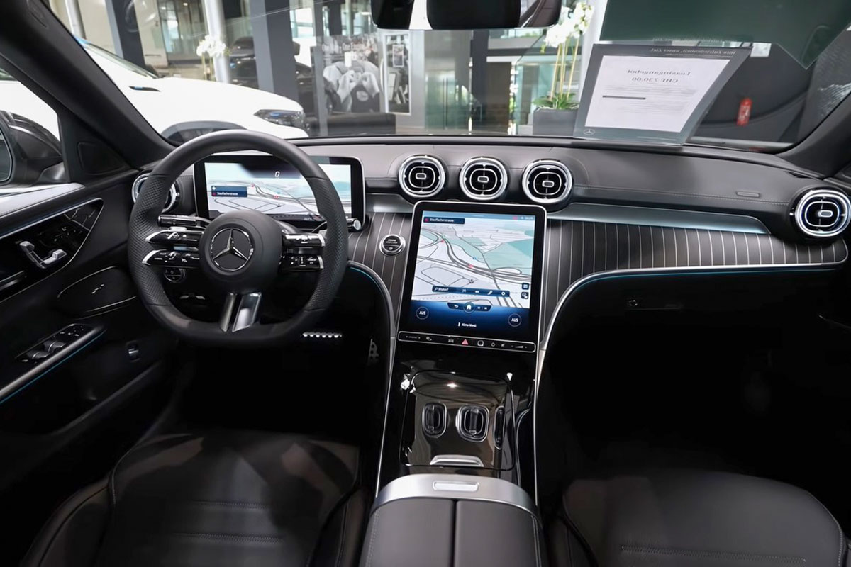 Đây là Mercedes-Benz C-Class 2022 ngoài đời thực Đẹp xuất sắc, đáng chờ đợi về Việt Nam a9