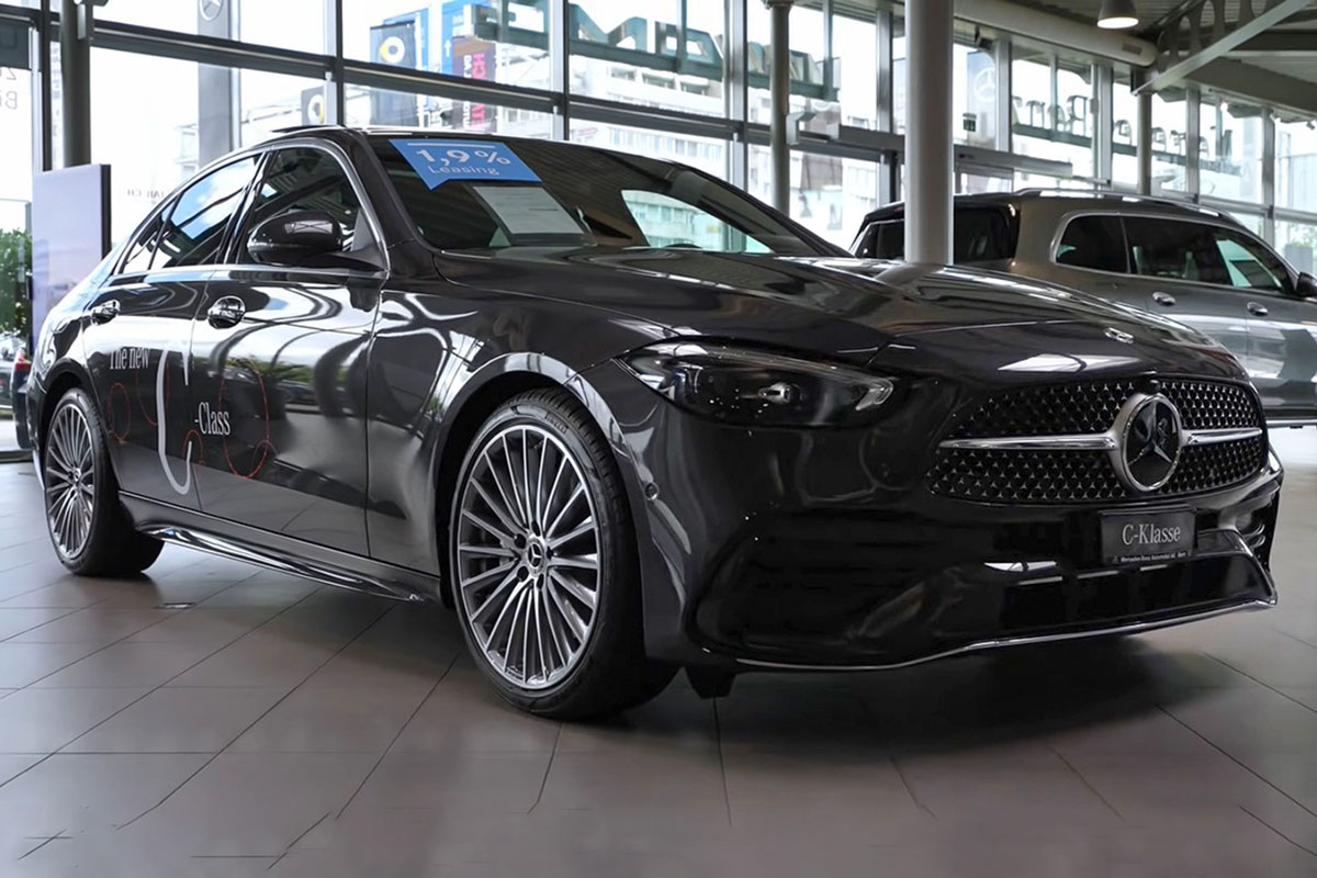 Đây là Mercedes-Benz C-Class 2022 ngoài đời thực Đẹp xuất sắc, đáng chờ đợi về Việt Nam a1