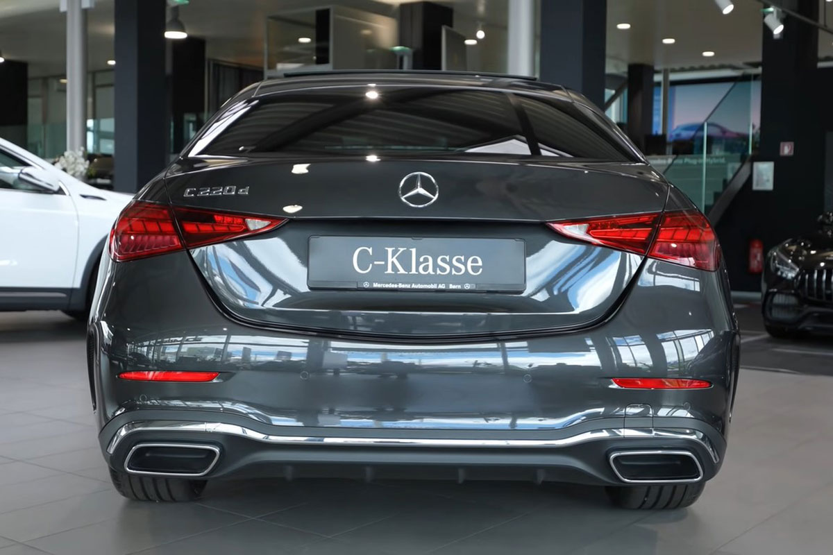 Đây là Mercedes-Benz C-Class 2022 ngoài đời thực Đẹp xuất sắc, đáng chờ đợi về Việt Nam a7