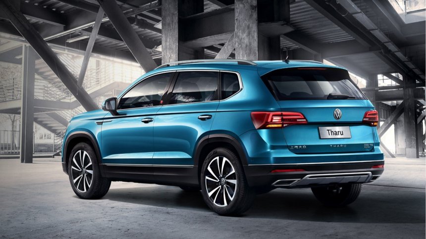SUV mới gốc Trung Volkswagen Tharu mang đậm sắc th&aacute;i của 1 mẫu xe Đức