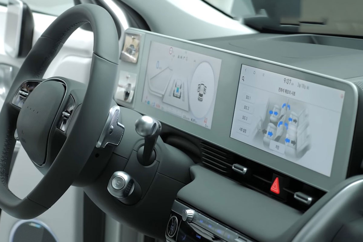 B&oacute;c tem Hyundai Ioniq 5 2022 Xe điện xịn x&ograve;, c&ugrave;ng ph&acirc;n kh&uacute;c Tucson, nhưng d&agrave;i hơn cả Palisade a8