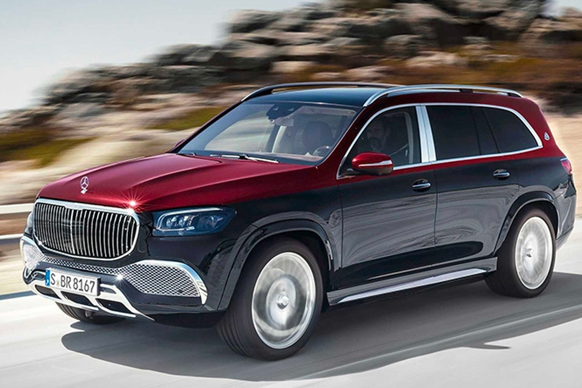 Mercedes-Maybach GLS 600 có lưới tản nhiệt khá lớn.